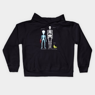 Martian Vs Human (Mars Attacks) Kids Hoodie